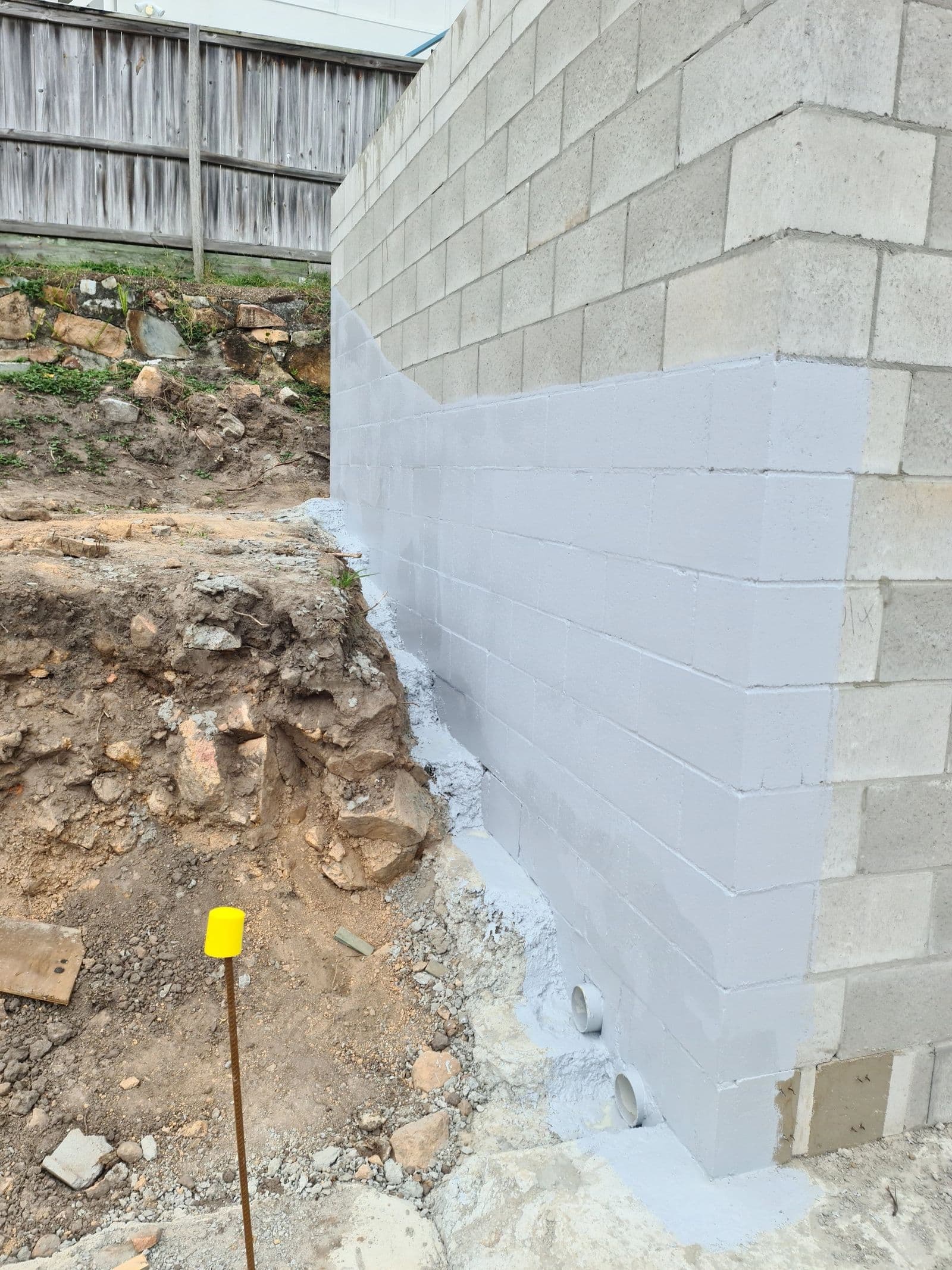 Professional external wall waterproofing on a Queensland property